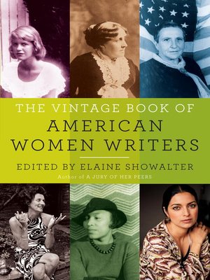cover image of The Vintage Book of American Women Writers